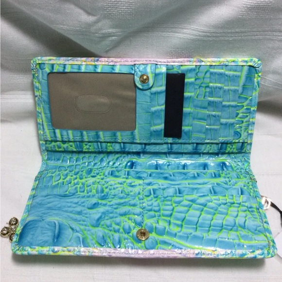 MAKE YOUR OFFER - NWT BRAHMIN COTTON CANDY Katie Crossbody and Ady Wallet Set - Picture 4 of 5